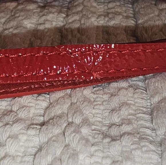 Brighton Mini Crossbody Lightweight Nylon Red Shoulder Wallet - Picture 6 of 15